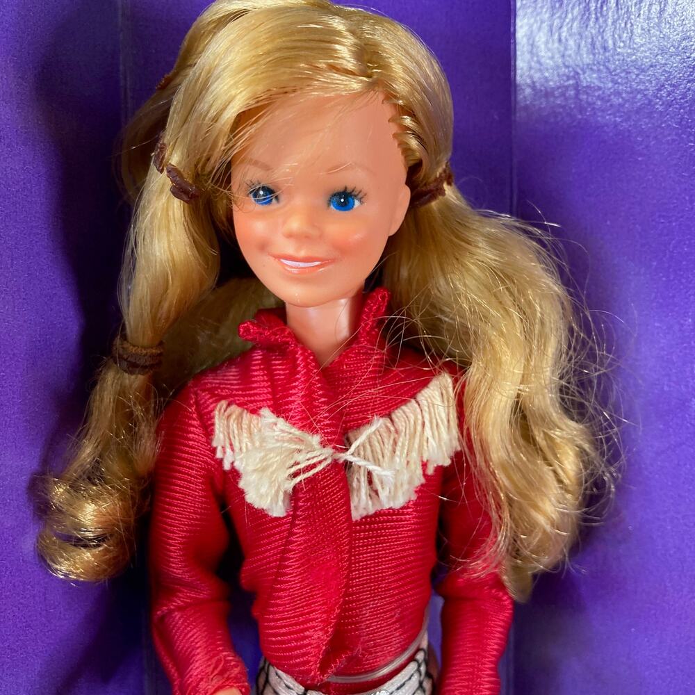 Vintage 80s Mattel 10" Western Skipper w/Accessories #5029 (1981) Wrong Box EUC
